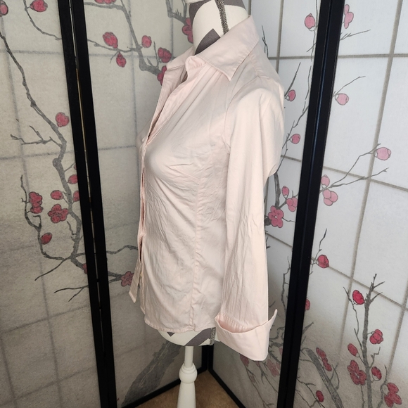 Banana Republic Women's Quarter Sleeve Button Down Shirt XS - Picture 2 of 8